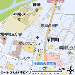 兵庫県神崎郡神河町粟賀町463-1周辺の地図
