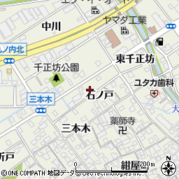 愛知県名古屋市緑区大高町石ノ戸32周辺の地図