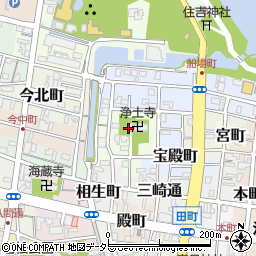 三重県桑名市清水町周辺の地図