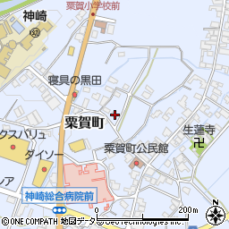 兵庫県神崎郡神河町粟賀町505周辺の地図