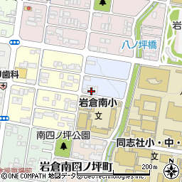 京都府京都市左京区岩倉北四ノ坪町27周辺の地図