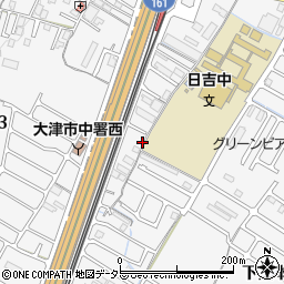 滋賀県大津市坂本3丁目33周辺の地図