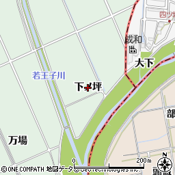 愛知県豊明市沓掛町（下ノ坪）周辺の地図