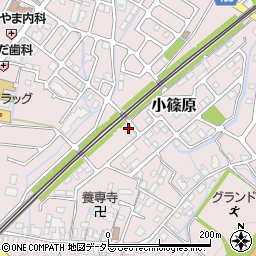 滋賀県野洲市小篠原2406周辺の地図
