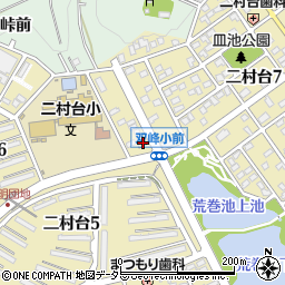 ファミリーマート豊明二村台店周辺の地図