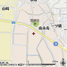 京都府南丹市八木町屋賀周辺の地図