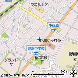 滋賀県野洲市小篠原476周辺の地図