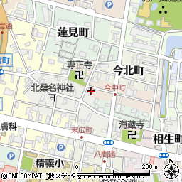 三重県桑名市今中町56周辺の地図