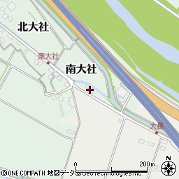 三重県員弁郡東員町南大社1622周辺の地図