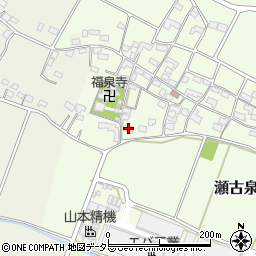 三重県員弁郡東員町瀬古泉923-2周辺の地図