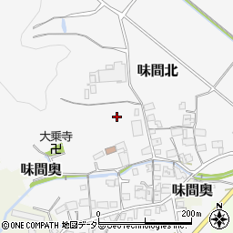 兵庫県丹波篠山市味間北周辺の地図