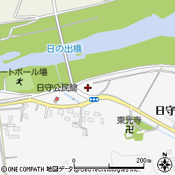 静岡県田方郡函南町日守653-4周辺の地図