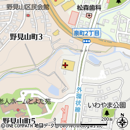 リファイン・トヨタ五ヶ丘周辺の地図