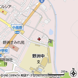滋賀県野洲市小篠原404周辺の地図