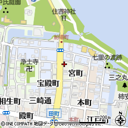 浅野堂周辺の地図