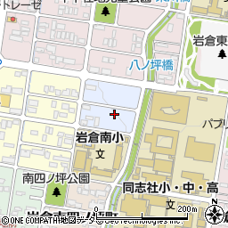 京都府京都市左京区岩倉北四ノ坪町19周辺の地図