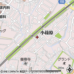 滋賀県野洲市小篠原2461周辺の地図