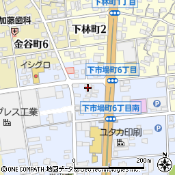 岡崎信用金庫上挙母支店周辺の地図