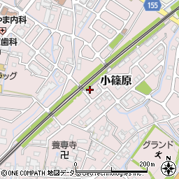 滋賀県野洲市小篠原1466周辺の地図