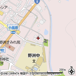 滋賀県野洲市小篠原406周辺の地図