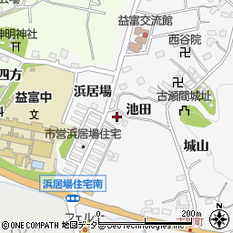 愛知県豊田市志賀町池田596-6周辺の地図