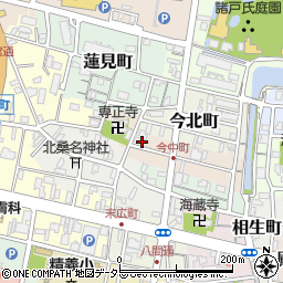 三重県桑名市今中町11周辺の地図