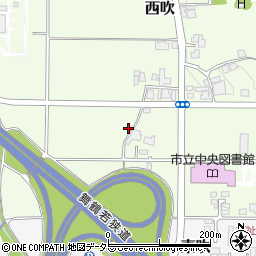 兵庫県丹波篠山市西吹156周辺の地図