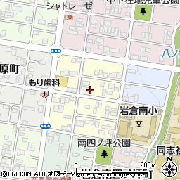 京都府京都市左京区岩倉北桑原町周辺の地図