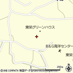 東栄町役場　本郷保育園周辺の地図