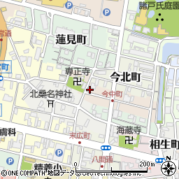 三重県桑名市今中町10周辺の地図