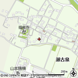 三重県員弁郡東員町瀬古泉897周辺の地図