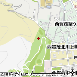 京都府京都市北区西賀茂妙見堂周辺の地図