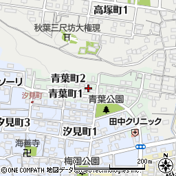 三重県桑名市青葉町周辺の地図