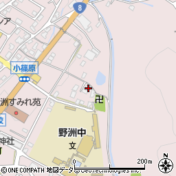 滋賀県野洲市小篠原408周辺の地図