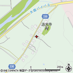 岡山県真庭市大庭34周辺の地図