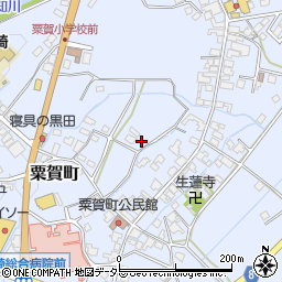 兵庫県神崎郡神河町粟賀町525周辺の地図