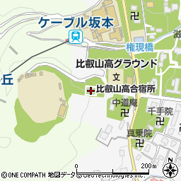 東照宮社殿周辺の地図