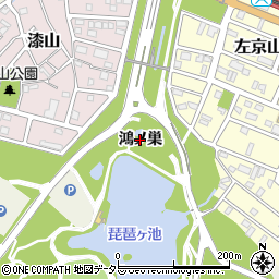 愛知県名古屋市緑区鳴海町（鴻ノ巣）周辺の地図