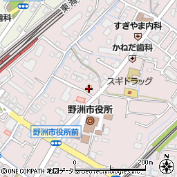 滋賀県野洲市小篠原木周辺の地図
