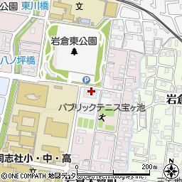 同志社大学壮図寮周辺の地図