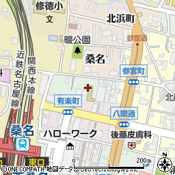 三重県桑名市駅元町周辺の地図