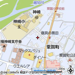 兵庫県神崎郡神河町粟賀町461周辺の地図