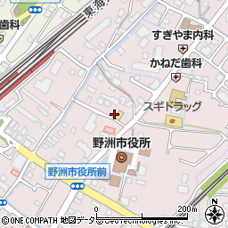 甲原医院周辺の地図