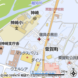 兵庫県神崎郡神河町粟賀町469周辺の地図