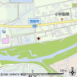 兵庫県丹波篠山市南新町250周辺の地図