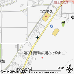 兵庫県丹波篠山市東吹1138周辺の地図