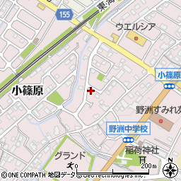 滋賀県野洲市小篠原2528周辺の地図