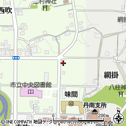 兵庫県丹波篠山市西吹55周辺の地図