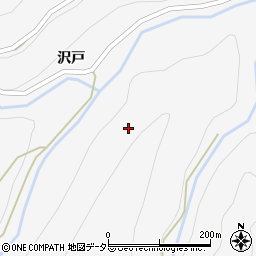 愛知県東栄町（北設楽郡）中設楽（勿山）周辺の地図