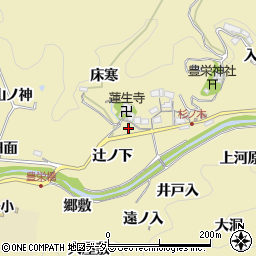愛知県豊田市坂上町辻ノ下112周辺の地図